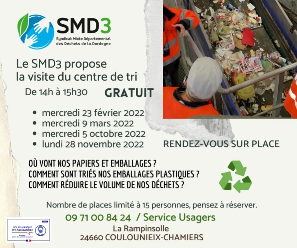Les chips de polystyrène sont désormais acceptées en déchèteries - SMD3 :  Collecte, transport et traitement des déchets en Dordogne